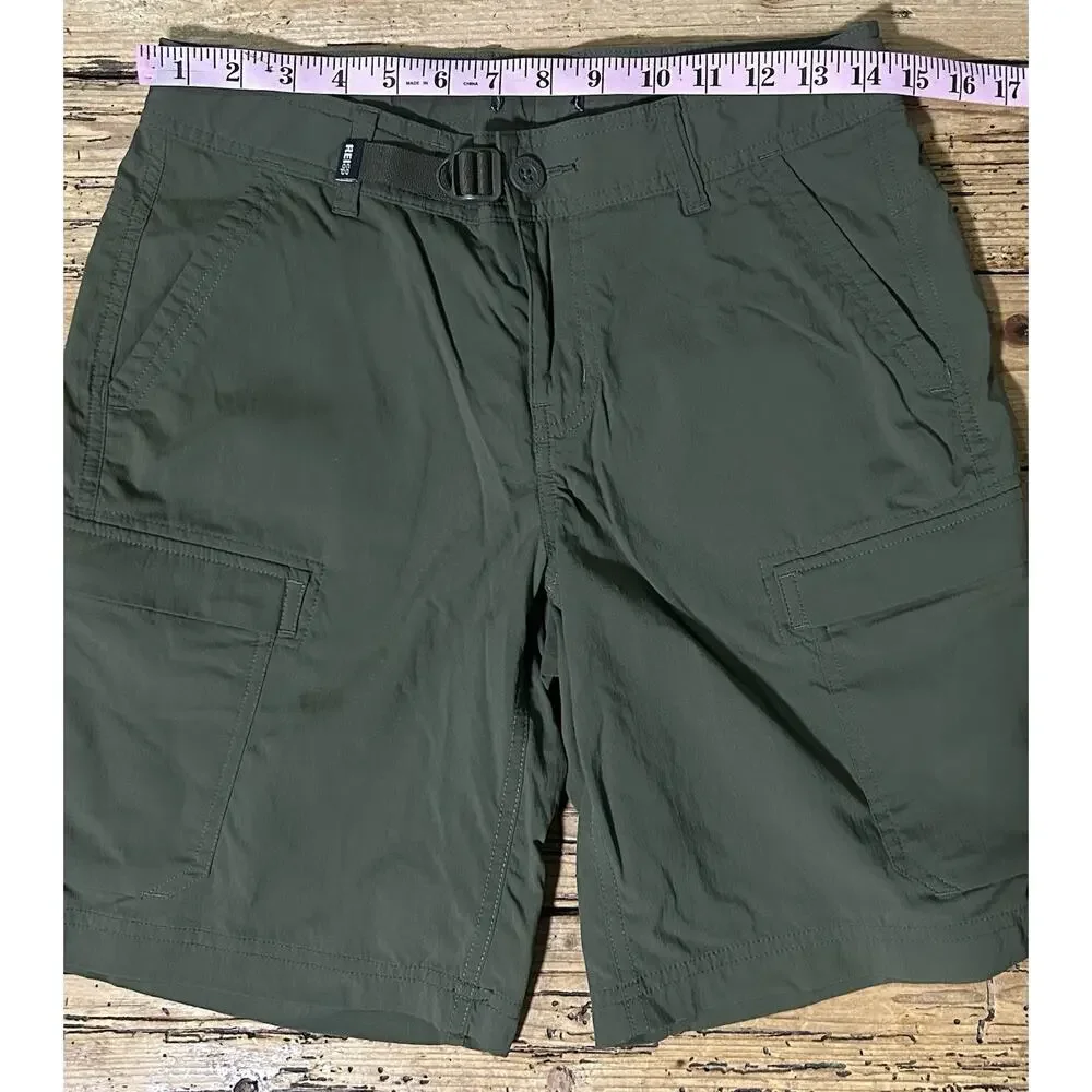REI Women’s Size 6 Olive Green Relaxed Fit Cargo Shorts NWOT